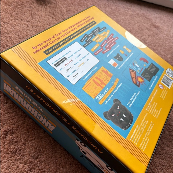 NEW! Anchorman The Game Legend of Ron Burgundy Board Game with Mechanical Timer - Picture 5 of 7